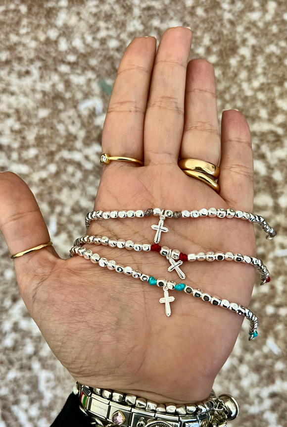 G.A2246 - Bracciale Argento 925 Croce ✝️