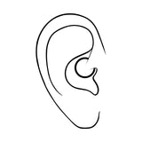 P.0003 - Piercing Clicker Acciaio chirurgico - 8 millimetri