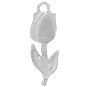 G.MG17 - Ciondolo 🌷 Tulipano: rinascita. Argento 925