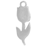 G.MG17 - Ciondolo 🌷 Tulipano: rinascita. Argento 925