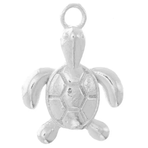 G.MG19 - Ciondolo 🐢 Tartaruga: pazienza e saggezza. Argento 925
