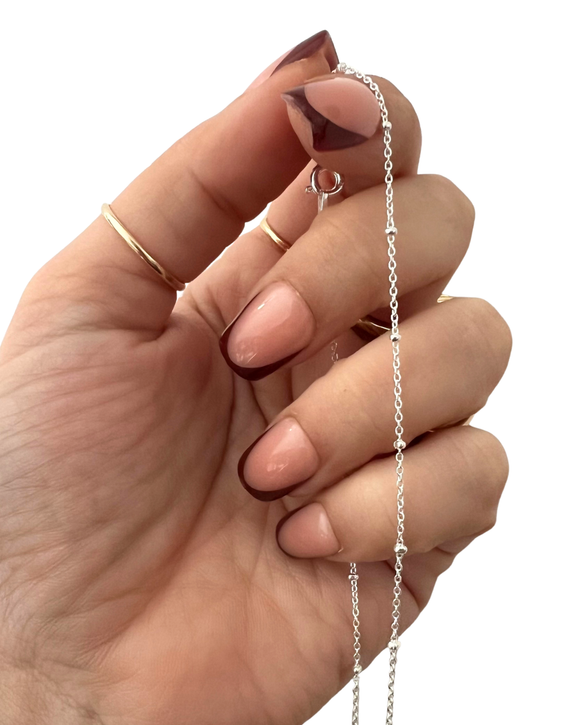 G.924624 Catenina mini sfere - Argento 925 - 45cm
