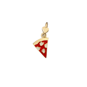 DODO MARIANI - ciondolo "Pizza" - oro giallo