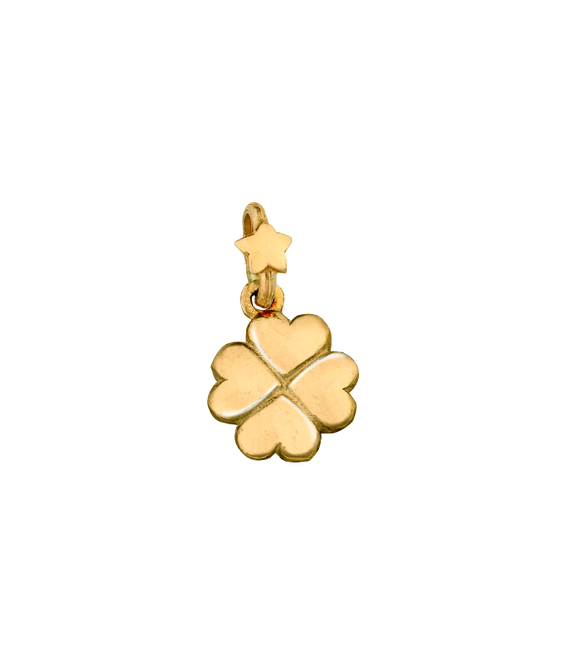 DODO MARIANI - Ciondolo oro giallo - Quadrifoglio