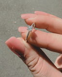 G.084911 Anello Argento 925 “Solitario Minimal”