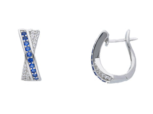 Orecchini Huggie In Argento 925, Orecchini A Cerchio Quadrati Con Micro Zirconi Intarsiati Gioiello~p136985491 Orecchini Huggie In Argento 925, Orecchini A Cerchio Quadrati Con Micro Zirconi Intarsiati Gioiello~p136985491