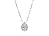 M.5039 Collana "Goccia zirconi" Argento 925