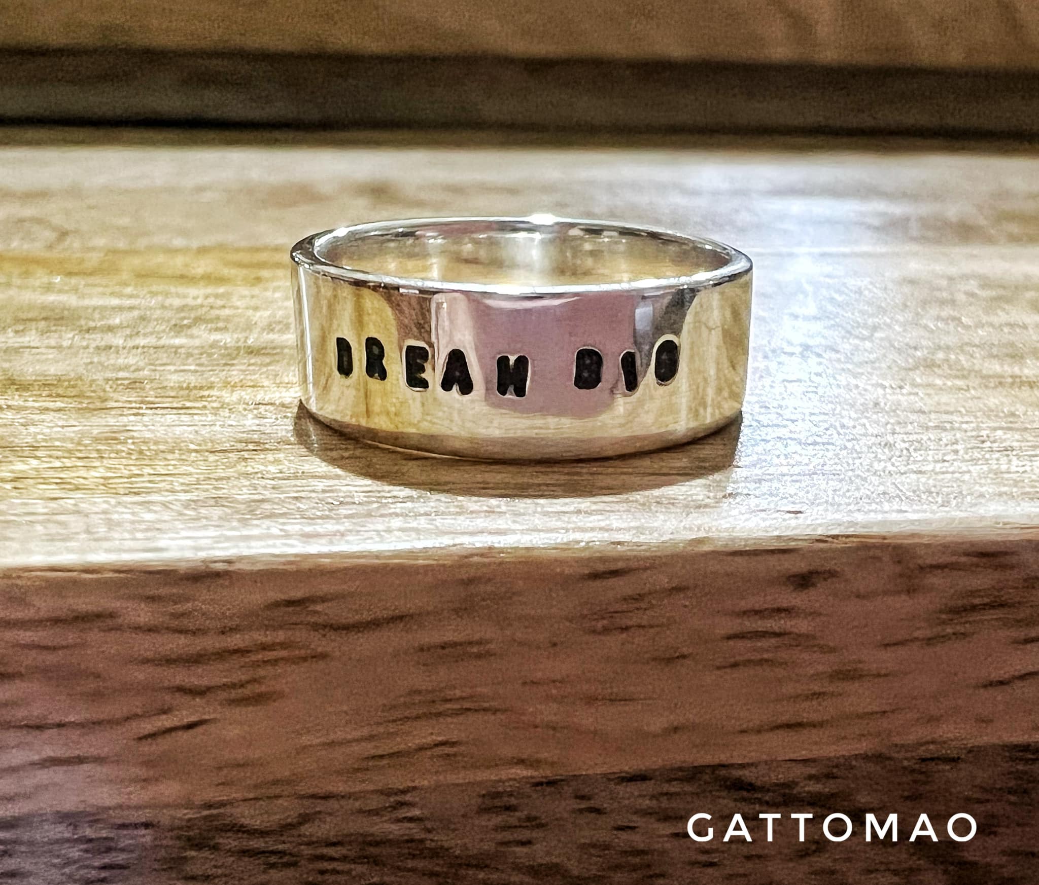 Anello Nuziale A Forma Di D Da 6 Mm In Argento Sterling 925 - Foto 12