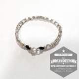 G.8249 Bracciale argento 925 e filo nautico