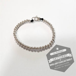 G.8260 Bracciale argento 925 e filo nautico