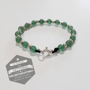 G.8320 Bracciale Argento 925 e avventurina